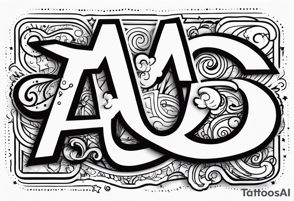 Boyfriend's Initials T A C tattoo idea