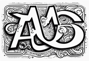 Boyfriend's Initials T A C tattoo idea