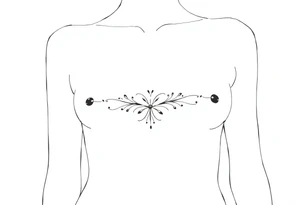 Fully nude female tattoo idea