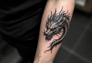 dragon tattoo idea