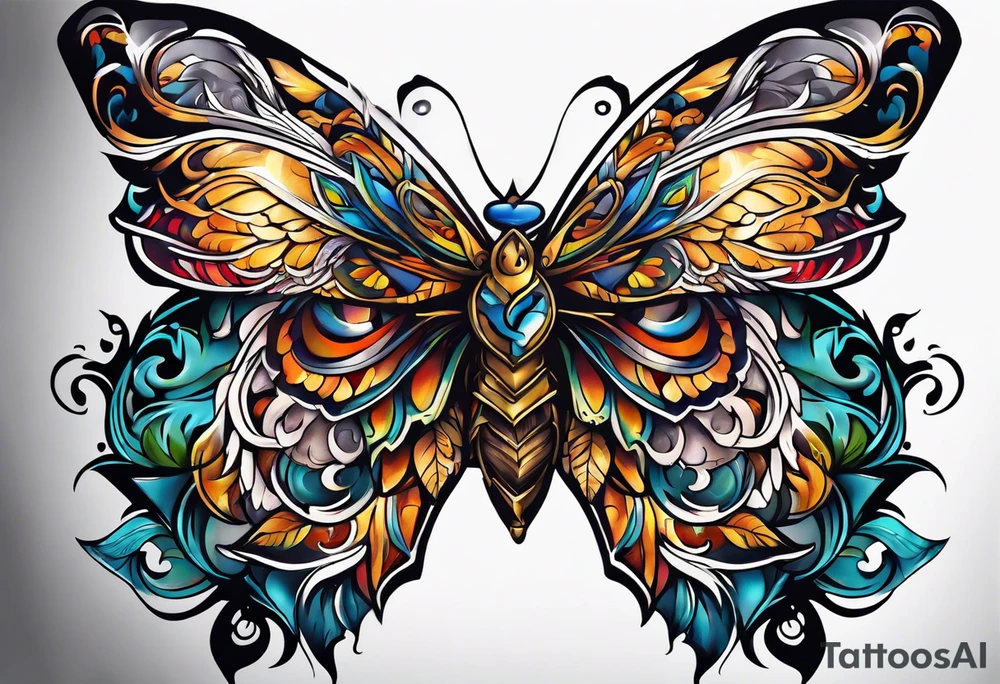 full back tattoo tattoo idea