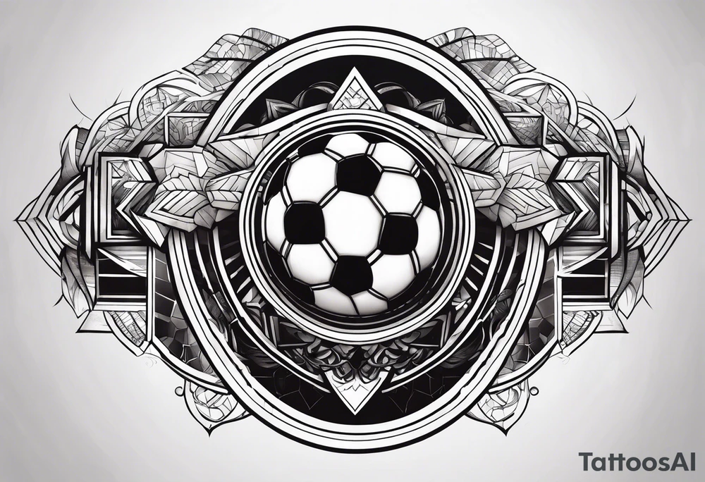 Soccer tattoo idea