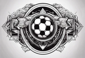 Soccer tattoo idea