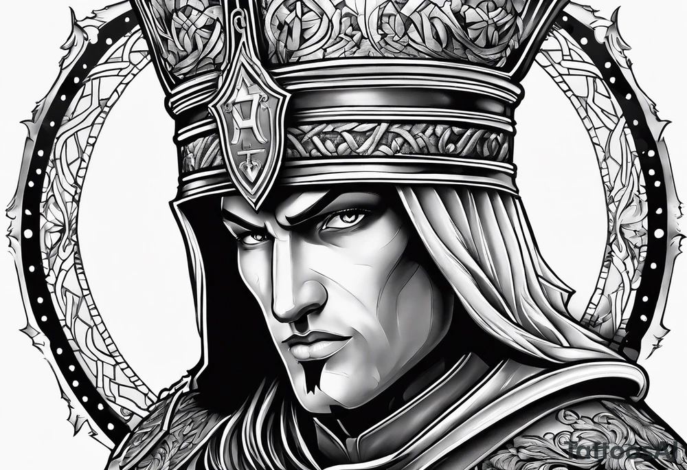 crusader tattoo idea
