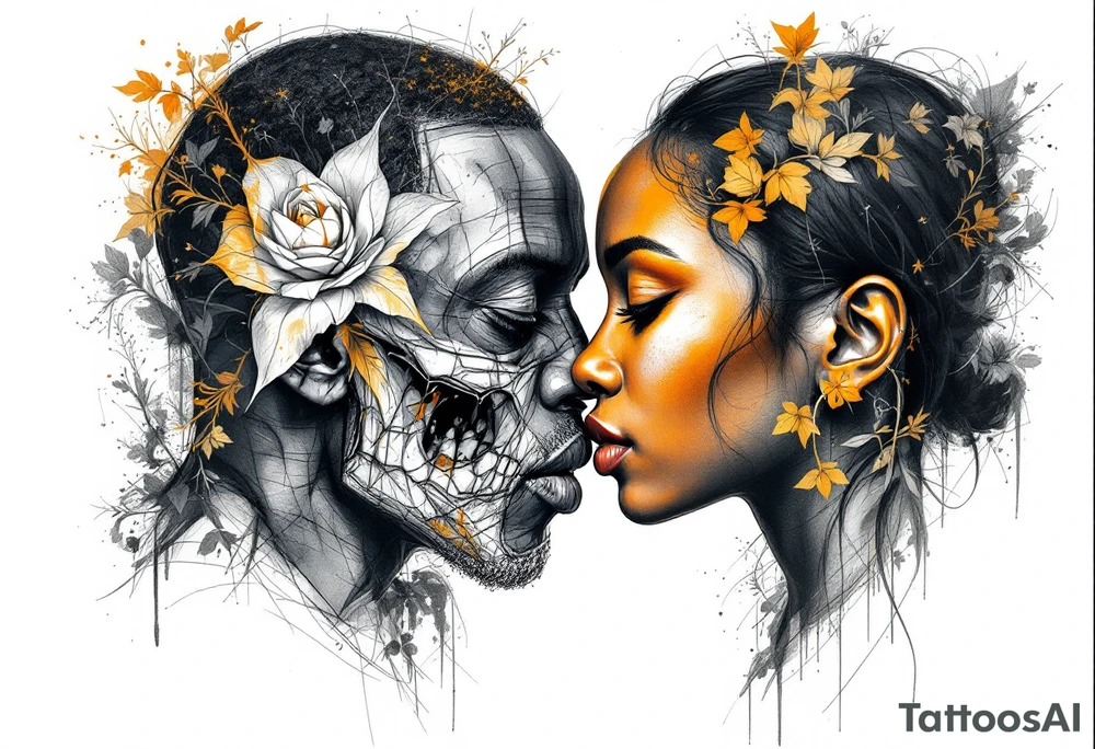 I’d like to have something that’s depicts the pain and suffering I’ve been through all them years as a Nigerian. Also I’d like to have something that’s depicts the love I have for my parents and siblings. Lastly something that’s going to strengthen my relationship with my girlfriend. tattoo idea