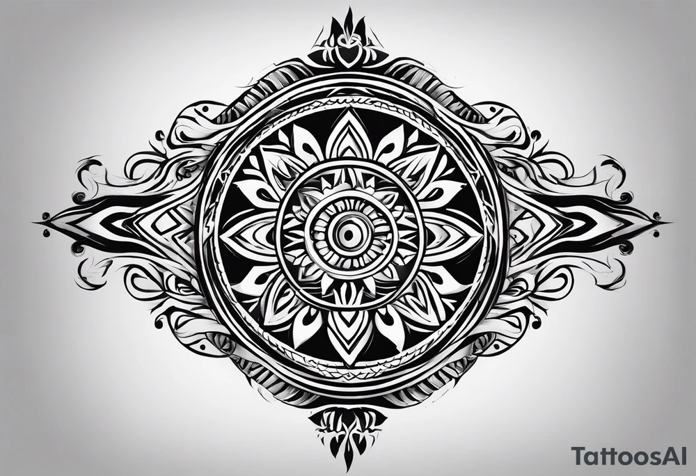 Tribal tattoo idea