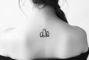 Ring of standing stones tattoo idea
