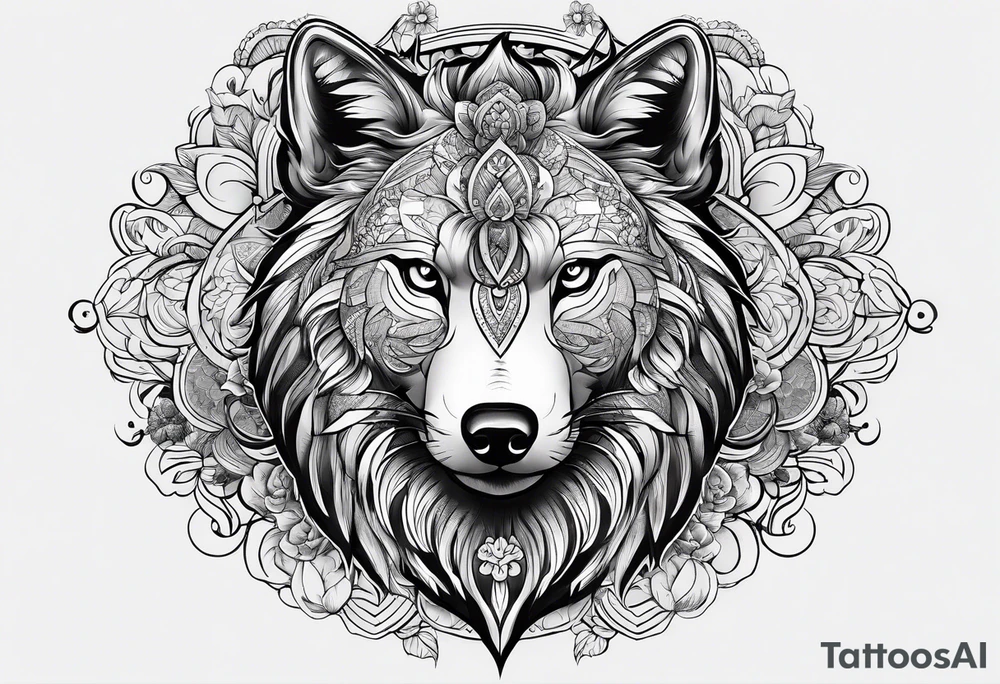 Hundepfote tattoo idea
