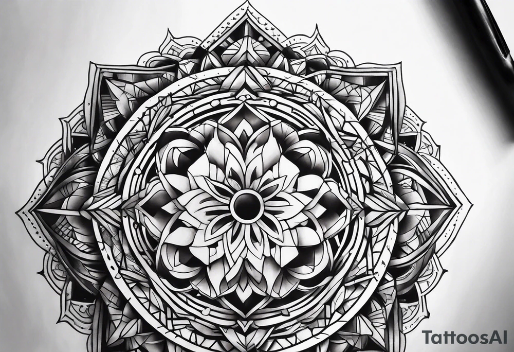 Sleeve on the forearm tattoo idea
