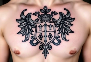 Smith, Irish family crest very intricate tattoo idea