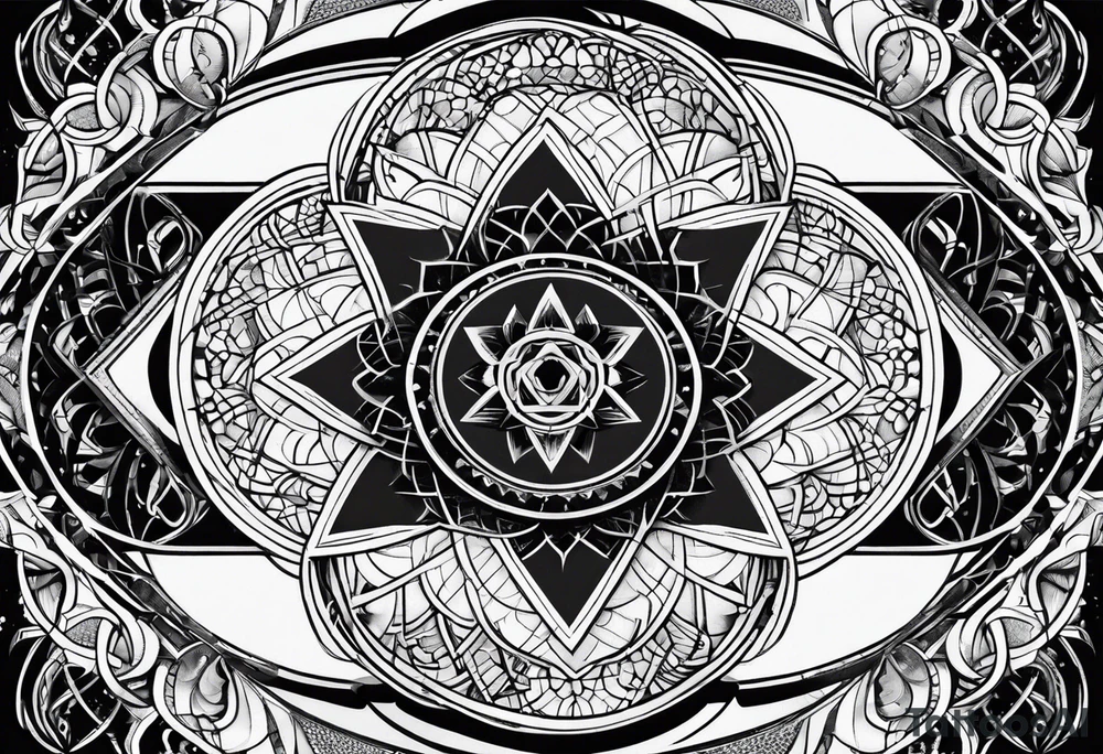 Sacred geometry, tattoo idea