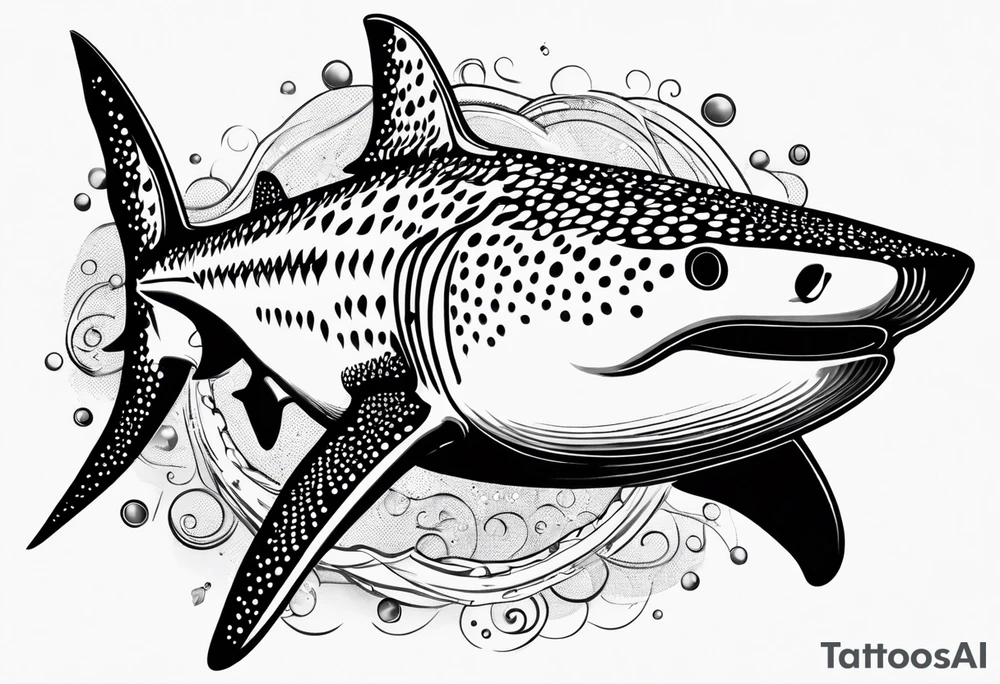 whale shark tattoo idea