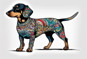 Dashchund tattoo idea