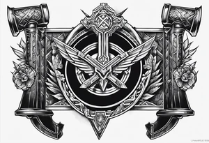 War hammer 40k chest tattoo tattoo idea