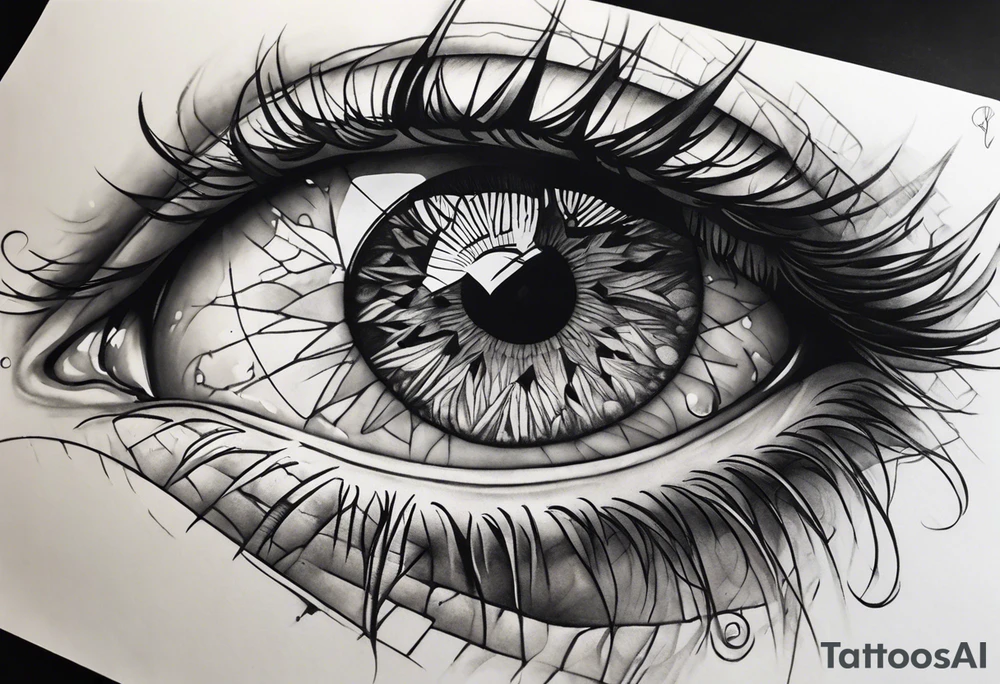 eye forearm tattoo tattoo idea