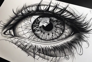 eye forearm tattoo tattoo idea