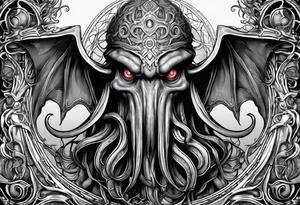 Cthulhu, half sleeve tattoo idea