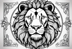 Valhalla sword shield stairs tattoo idea