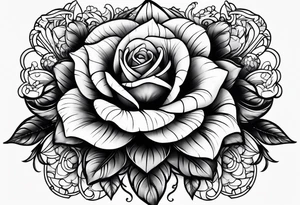 dark themed tattoo idea