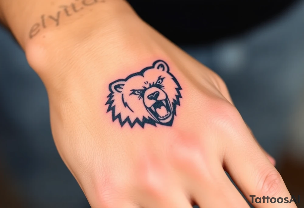 University of Northern Colorado bear mascot tattoo idea