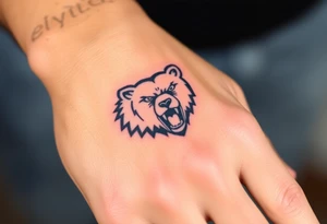 University of Northern Colorado bear mascot tattoo idea
