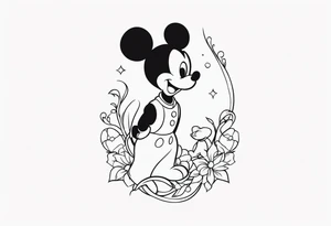 disney tattoo idea