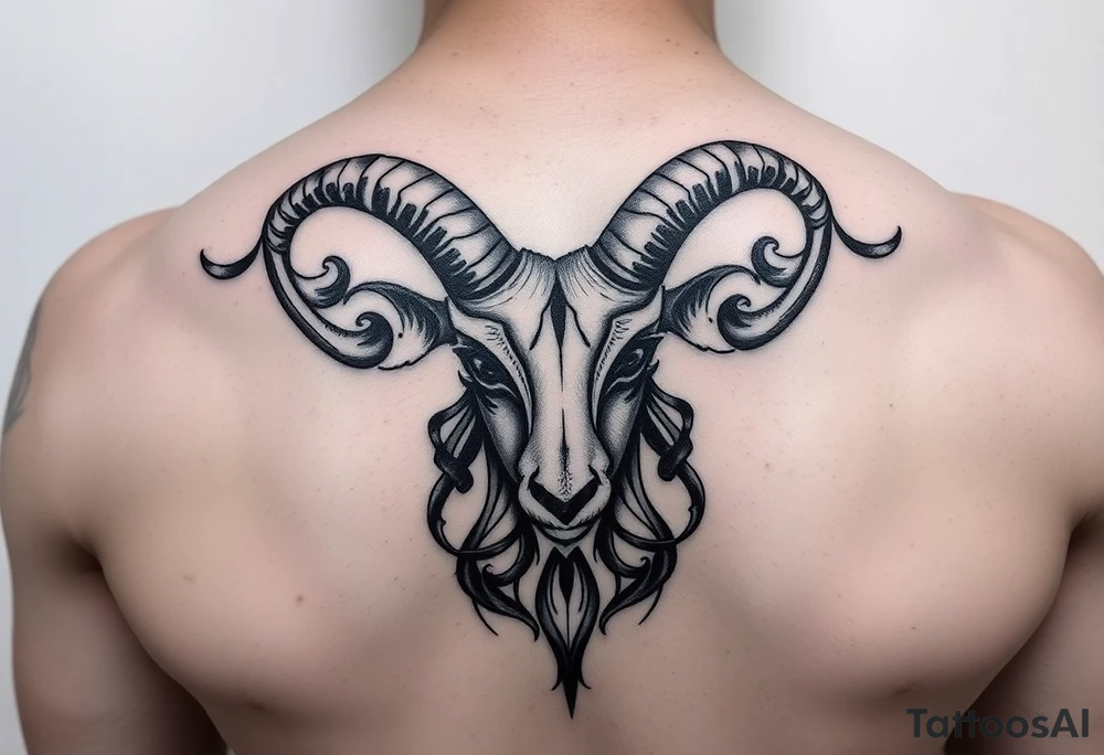 Emily. Aries. Feminine dark erotic tattoo idea