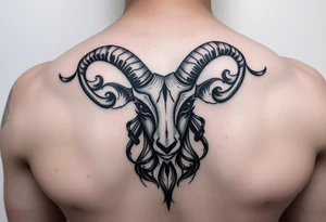 Emily. Aries. Feminine dark erotic tattoo idea