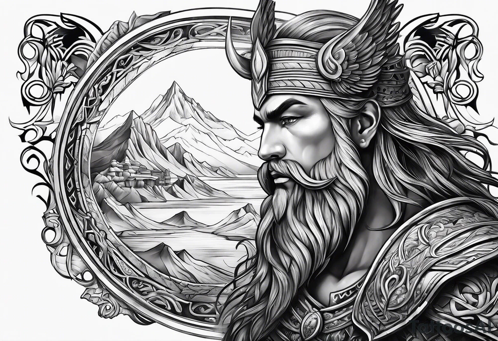 Valhalla tattoo idea