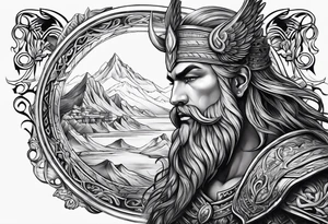 Valhalla tattoo idea