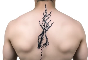 Rising from being extinguished tattoo idea