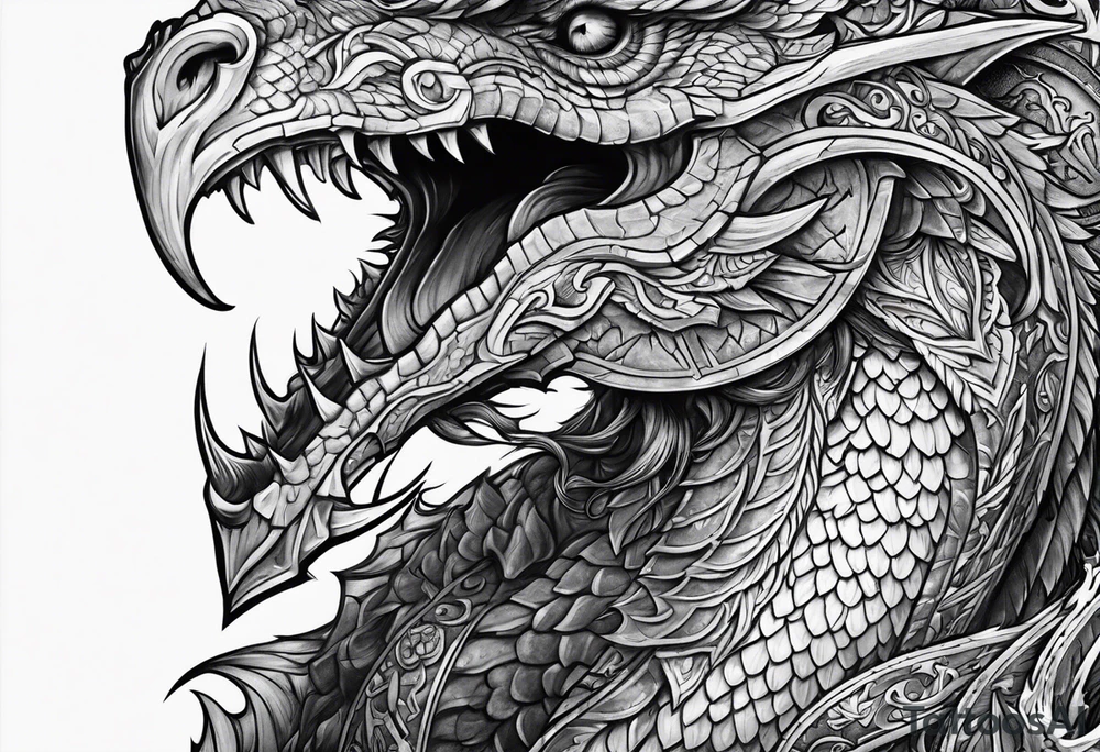 Dungeons and Dragons tattoo idea
