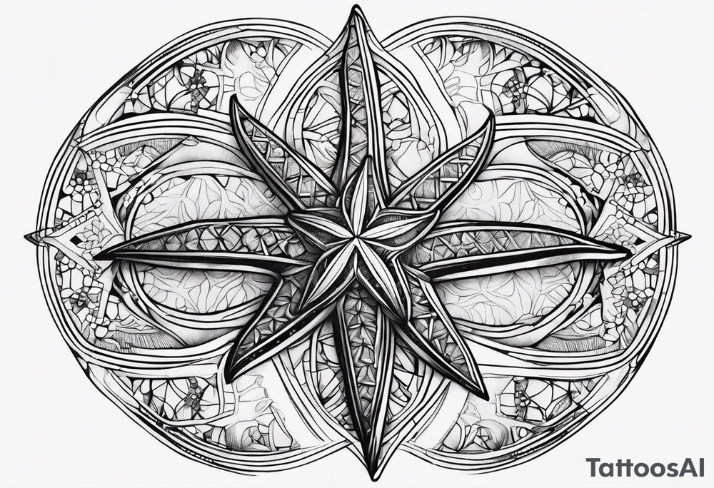 Starfish bracelet tattoo idea