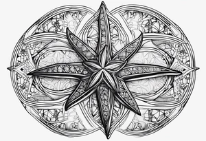 Starfish bracelet tattoo idea