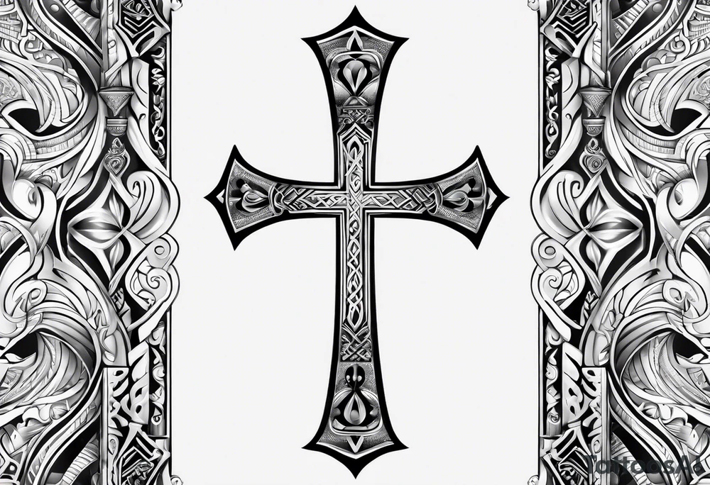 ankh for maori tattoo idea