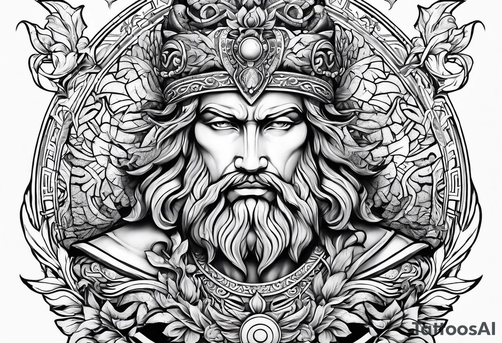 greek god tattoo idea