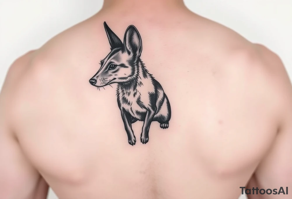 A brown minpin tattoo idea