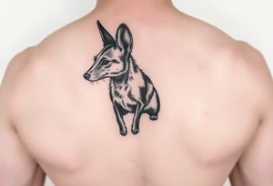 A brown minpin tattoo idea
