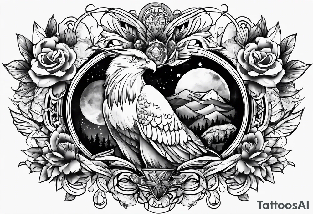 america tattoo idea