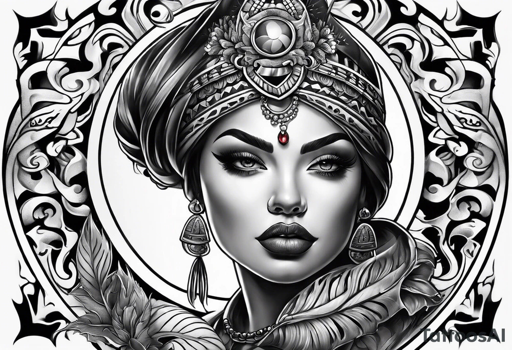 Granchio chicano tattoo idea