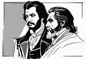 The count of monte cristo tattoo idea