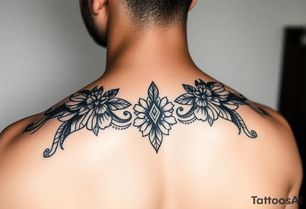 Kerala traditional tattoo for chest tattoo idea