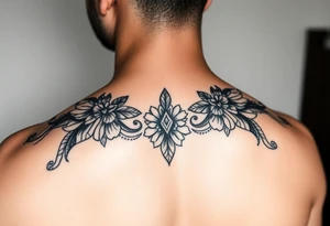 Kerala traditional tattoo for chest tattoo idea