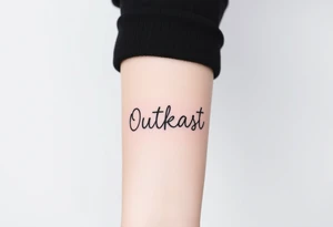 music group Outkast simple tattoos tattoo idea