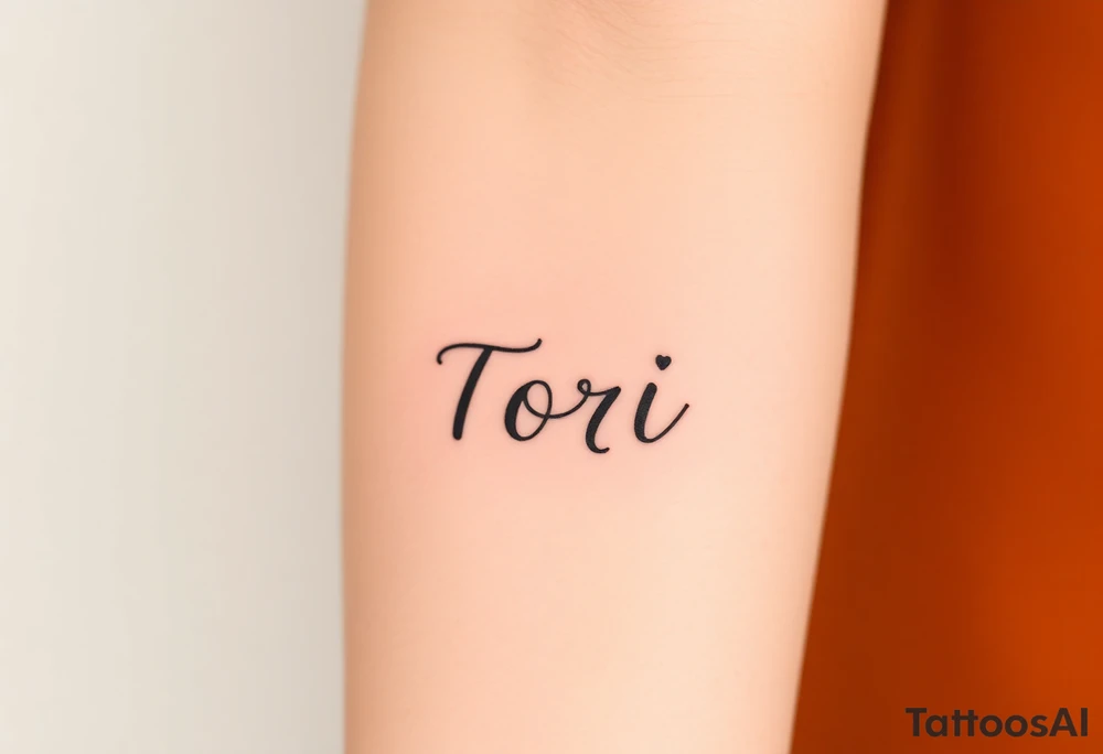 Tori tattoo idea
