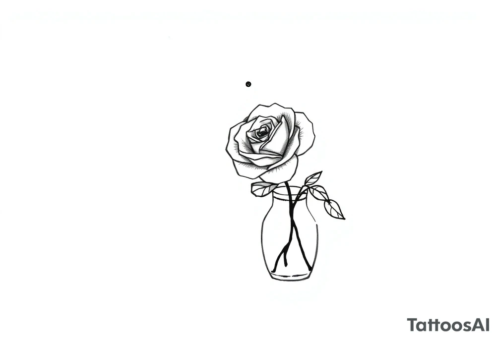 are you going to see the rose in the vase or the dust on the shelf g59 tattoo idea