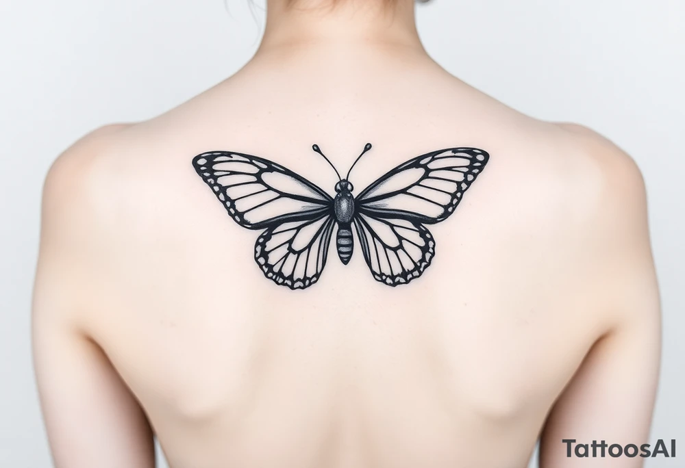 butterfly tattoo idea