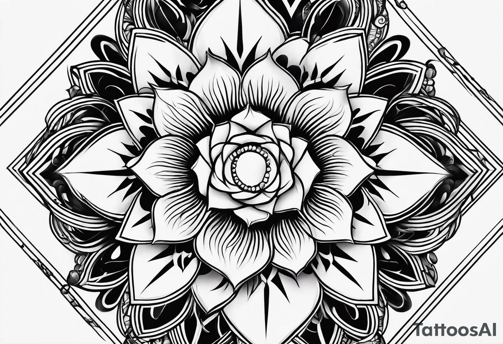spiral tattoo idea