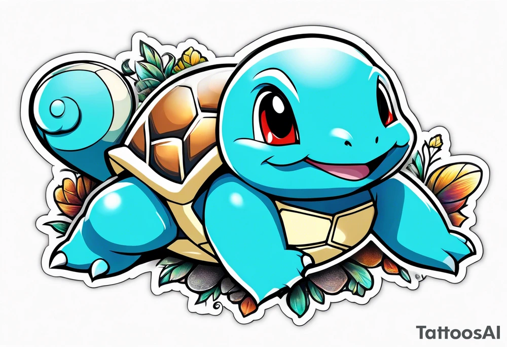 Squirtle tattoo idea