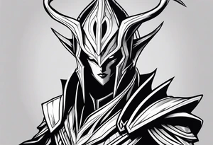 Phantom assassin from dota 2 tattoo idea